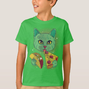T-shirt Chat affamé