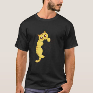 T-shirt Chat affamé mange