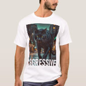 T-shirt Chat agressif (Devant)