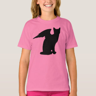 T-shirt Chat ailé