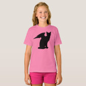 T-shirt Chat ailé (Devant entier)