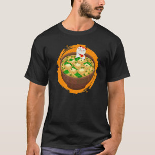 T-shirt Chat Aime Cette Soupe Miso Nourriture Japonaise So