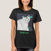 T-shirt Chat Alien (Devant)