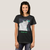 T-shirt Chat Alien (Devant entier)