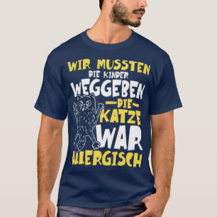 T-shirt Chat allergique 3