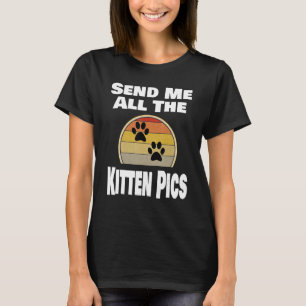 T-shirt Chat Animal Familier Propriétaire Envoyez-Moi To