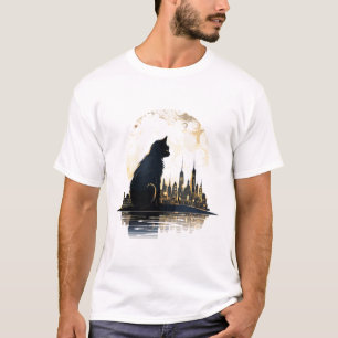 T-shirt Chat Animaux de compagnie Beauté Nature Découverte