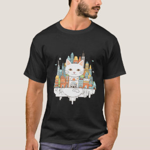 T-shirt Chat Animaux de compagnie Beauté Nature Découverte