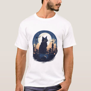 T-shirt Chat Animaux de compagnie Beauté Nature Découverte