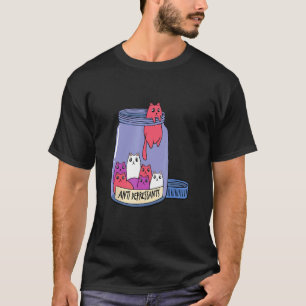 T-shirt Chat Antidépresseur Santé Mentale Chaton Docteur A