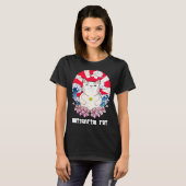 T-shirt Chat antisocial Humour Chat Kitten Introvert 2 (Devant entier)