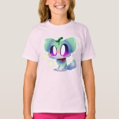 T-shirt Chat Apricot (Devant)