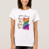 T-shirt Chat arc-en-ciel Cheeky Dit (Devant)