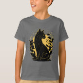 T-shirt Chat assis (Devant)