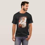 T-shirt Chat Astronaute Lune Mission Spatiale Animal Astro (Devant entier)