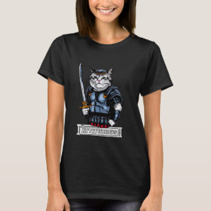T-shirt Chat ATTITUDIOUS Dieu Grec Romain Gladiateur Attit