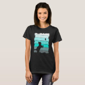 T-shirt Chat Attrape Papillon (Devant entier)