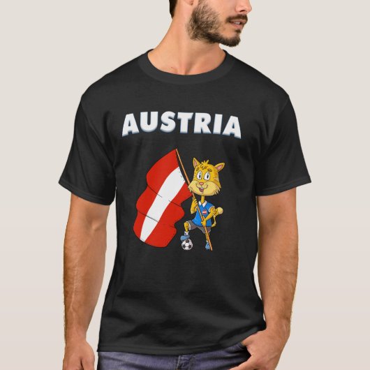T-shirt Chat autrichien (Devant)