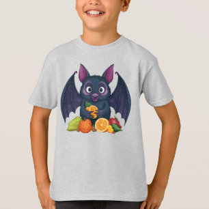 T-shirt Chat aux fruits