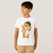 T-shirt Chat avec bol de Ramen (Devant entier)