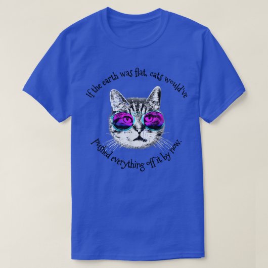 T-shirt Chat Avec Mauvaise Attitude (Design devant)