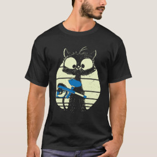 T-shirt Chat Avec Paintball Masque Paintball Chat Cute Cha
