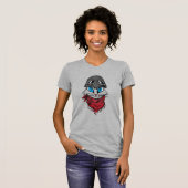T-shirt Chat aventurier (Devant entier)