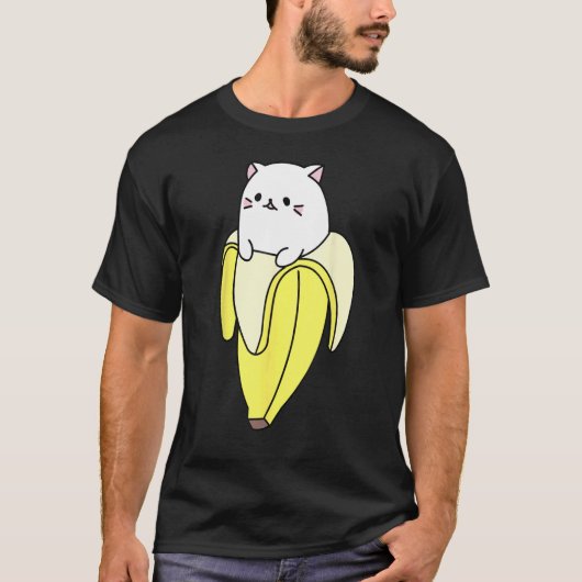 T-shirt Chat banane (Devant)