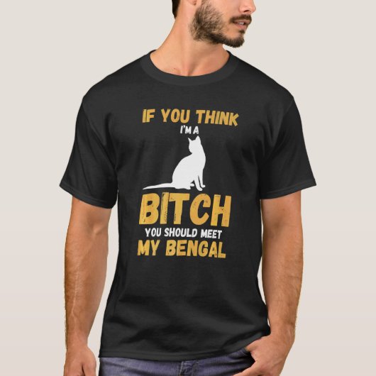 T-shirt Chat Bengal 1 (Devant)