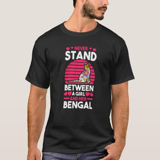T-shirt Chat Bengal 4 (Devant)