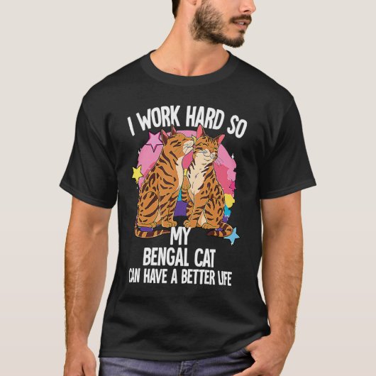 T-shirt Chat Bengal 7 (Devant)