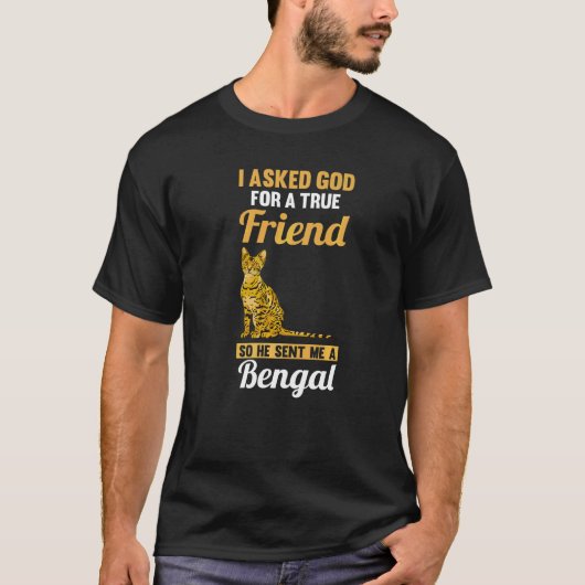 T-shirt Chat Bengal 9 (Devant)