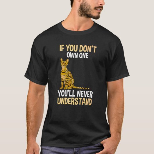 T-shirt Chat Bengale 6 (Devant)