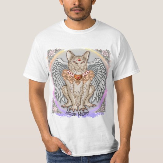 T-shirt Chat Bijou Gargouille (Devant)