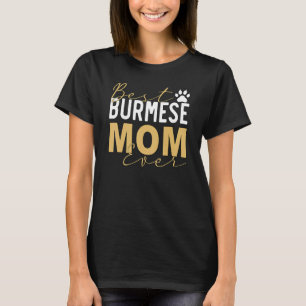 T-shirt Chat Birmane Mère Propriétaire Éleveur Chat Chaton
