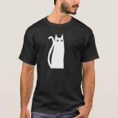 T-shirt Chat blanc (Devant)