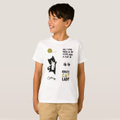 T-shirt Chat Blanc Chats Pink Sayers Sticker Pack Paws (Devant entier)