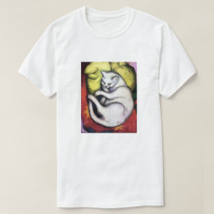 T-shirt Chat blanc, Franz Marc