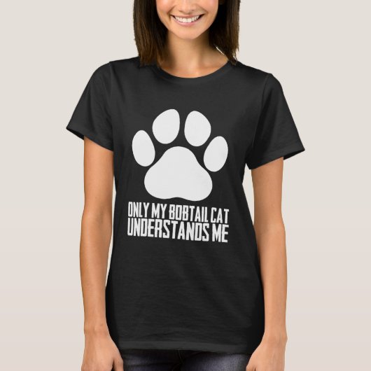 T-shirt Chat Bobtail  Bobtail  Chat Bobtail  4 (Devant)