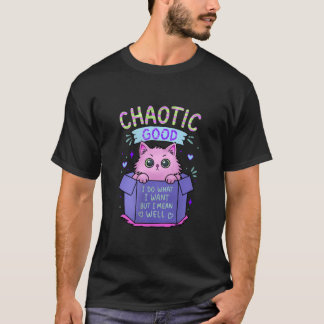 T-shirt Chat Bon Chaos | Je Fais Ce Que Je Veux