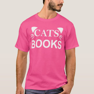 T-shirt Chat Books cadeau