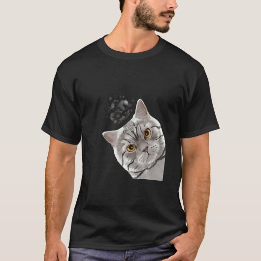 T-shirt Chat British Shorthair (Devant)