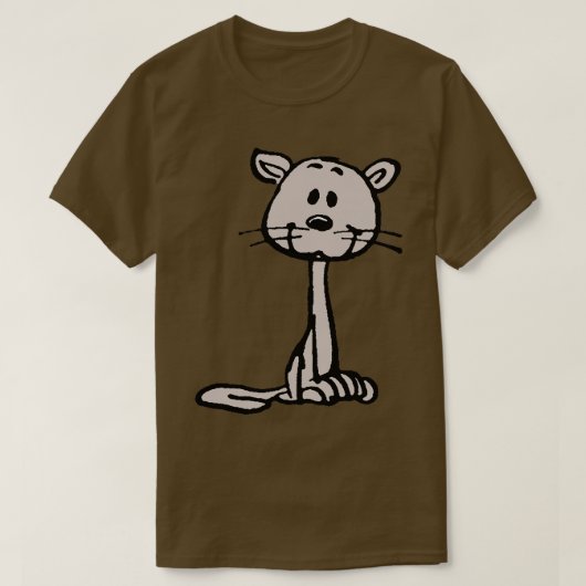 T-shirt Chat Brown (Design devant)