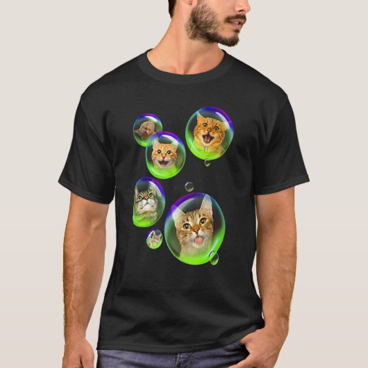 T-shirt Chat Bubble savon Gigapixel Kitty Chat (Devant)