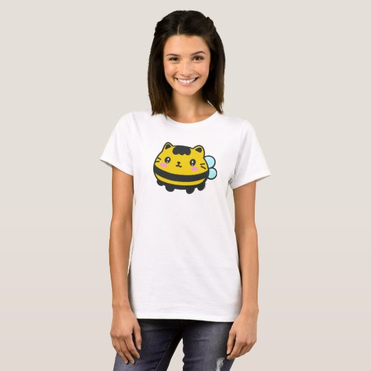 T-shirt Chat Bumblebee (Devant entier)