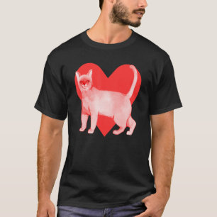 T-shirt Chat burmese européen