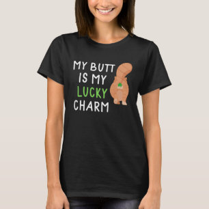 T-shirt Chat Butt St Paddy s Lucky Green Saint Irish Shamr