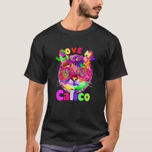 T-shirt Chat Calico Mikeneko Chat Tricolore Chaton Maman e