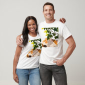 T-shirt Chat calicot dodu endormi (Unisexe)