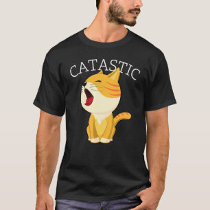 T-shirt Chat Catastique Miaou Minou Maman Chats Et Papa C